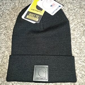 Carhartt Black Knit Beanie